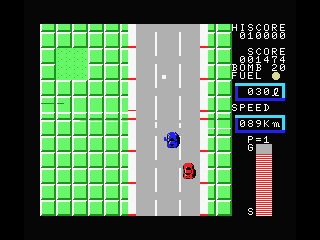 Car Fighter screenshot 6 for MSX